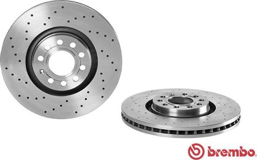 Brembo 09.A813.10 - Тормозной диск autospares.lv