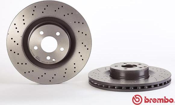 Brembo 09.A817.11 - Тормозной диск autospares.lv