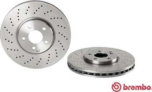 Brembo 09.A828.10 - Тормозной диск autospares.lv