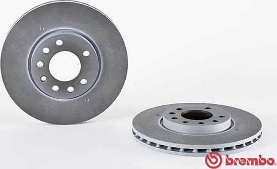 Brembo 09.A222.11 - Тормозной диск autospares.lv