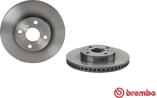 Brembo 09.A707.11 - Тормозной диск autospares.lv