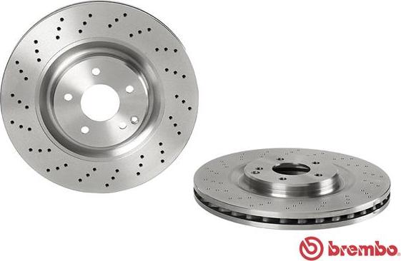 Brembo 09.A731.10 - Тормозной диск autospares.lv