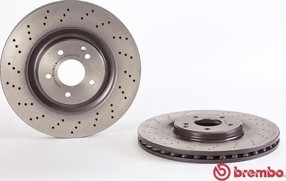 Brembo 09.A731.11 - Тормозной диск autospares.lv