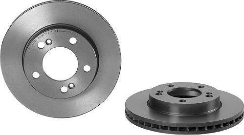 Brembo 09.B974.11 - Тормозной диск autospares.lv