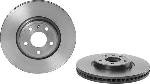 Brembo 09.B972.11 - Тормозной диск autospares.lv