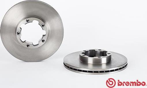 Brembo 09.B497.10 - Тормозной диск autospares.lv