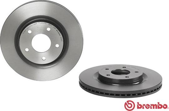 Brembo 09.B596.11 - Тормозной диск autospares.lv