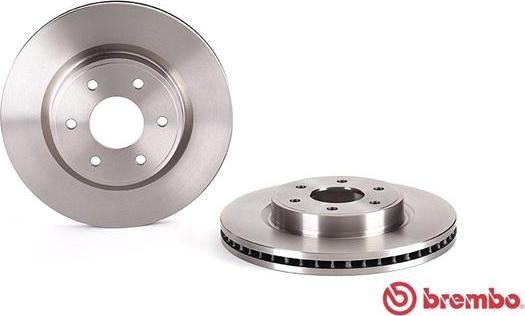 Brembo 09.B625.10 - Тормозной диск autospares.lv