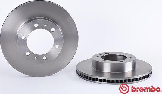 Brembo 09.B627.10 - Тормозной диск autospares.lv