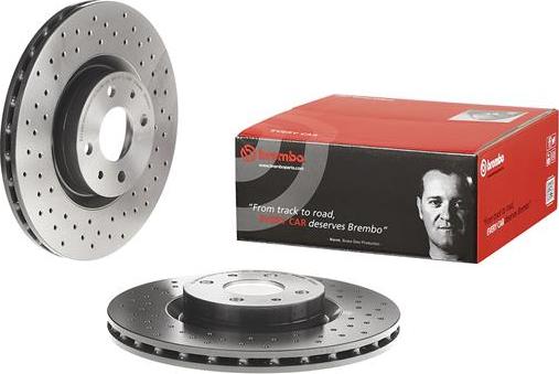 Brembo 09.C645.11 - Тормозной диск autospares.lv