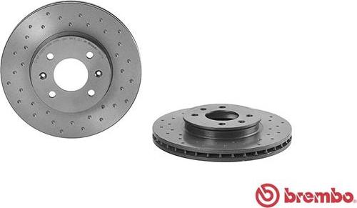 Brembo 09.C171.1X - Тормозной диск autospares.lv