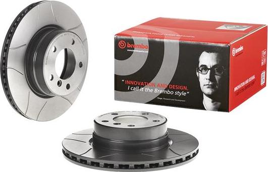 Brembo 09.C894.75 - Тормозной диск autospares.lv