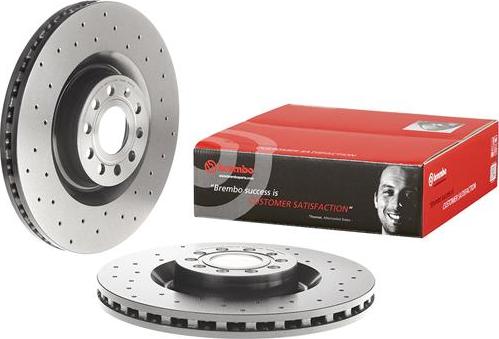 Brembo 09.C892.1X - Тормозной диск autospares.lv