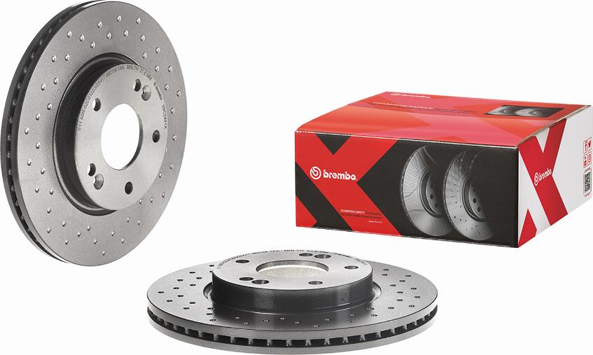 Brembo 09.C249.1X - Тормозной диск autospares.lv