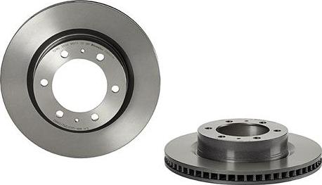 Brembo 09.D617.11 - Тормозной диск autospares.lv