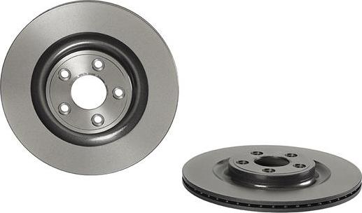 Brembo 09.D061.11 - Тормозной диск autospares.lv