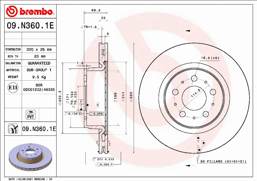 Brembo KT 08 001 - Дисковый тормозной механизм, комплект autospares.lv