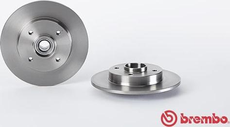 Brembo 08.9512.27 - Тормозной диск autospares.lv