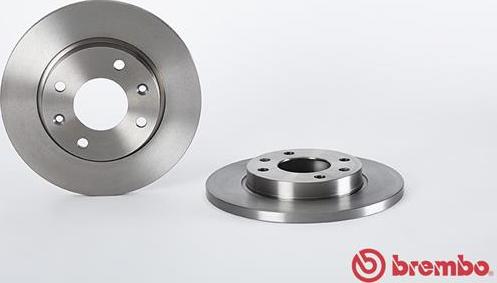 Brembo 08.9606.14 - Тормозной диск autospares.lv