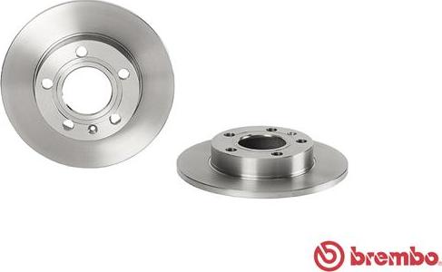 Brembo 08.9136.10 - Тормозной диск autospares.lv