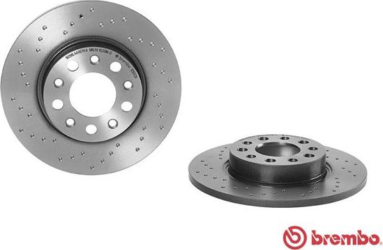 Brembo 08.9364.2X - Тормозной диск autospares.lv