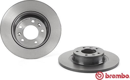 Brembo 08.9367.11 - Тормозной диск autospares.lv