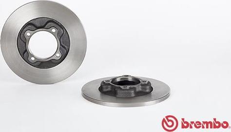 Brembo 08.4436.10 - Тормозной диск autospares.lv