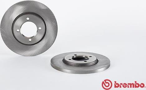 Brembo 08.4505.20 - Тормозной диск autospares.lv