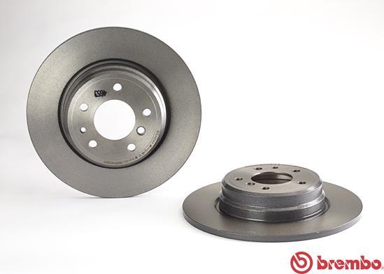 Brembo 08.5580.11 - Тормозной диск autospares.lv