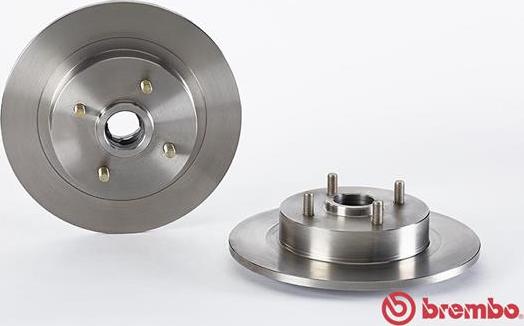 Brembo 08.5051.10 - Тормозной диск autospares.lv