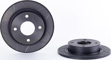 Brembo 08.5164.76 - Тормозной диск autospares.lv