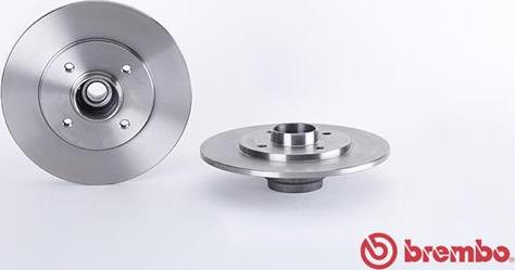 Brembo 08.5834.15 - Тормозной диск autospares.lv