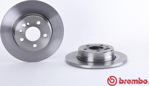 Brembo 08.5725.10 - Тормозной диск autospares.lv