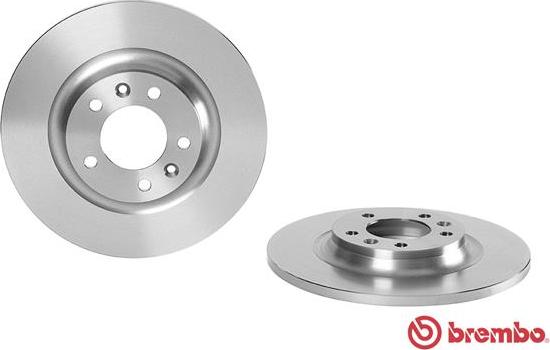 Brembo 08.8682.10 - Тормозной диск autospares.lv