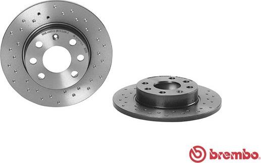 Brembo 08.8638.1X - Тормозной диск autospares.lv