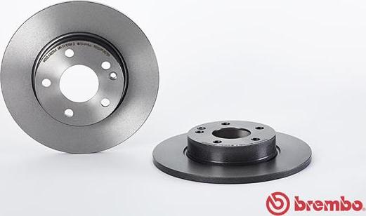 Brembo 08.8679.11 - Тормозной диск autospares.lv