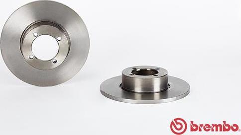 Brembo 08.3518.10 - Тормозной диск autospares.lv