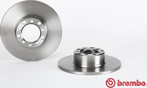 Brembo 08.3189.20 - Тормозной диск autospares.lv