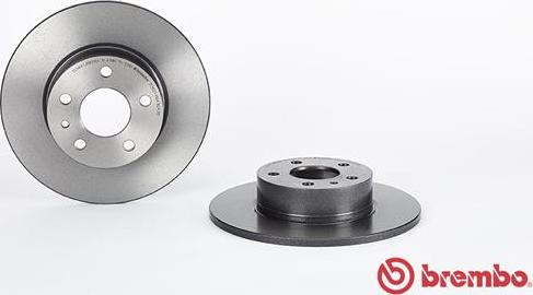 Brembo 08.3126.21 - Тормозной диск autospares.lv