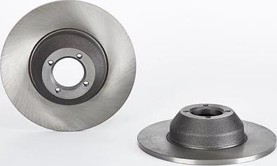 Brembo 08.2632.10 - Тормозной диск autospares.lv