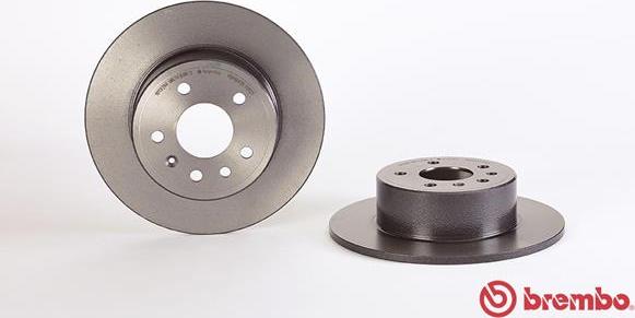 Brembo 08.7015.21 - Тормозной диск autospares.lv