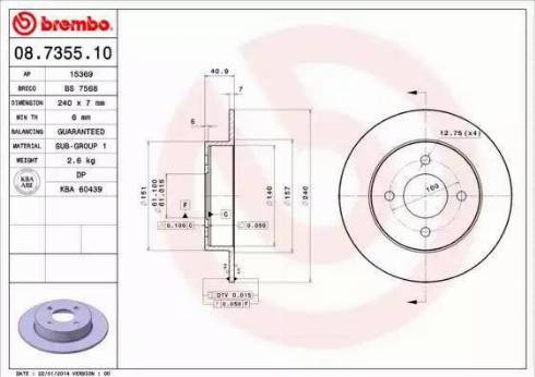 Jurid 562420J - Тормозной диск autospares.lv