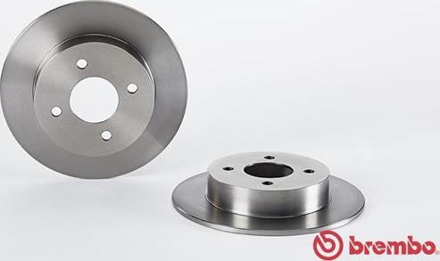 Brembo 08.7355.10 - Тормозной диск autospares.lv