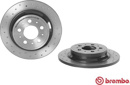 Brembo 08.7765.1X - Тормозной диск autospares.lv