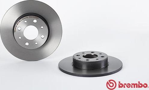 Brembo 08.A915.11 - Тормозной диск autospares.lv