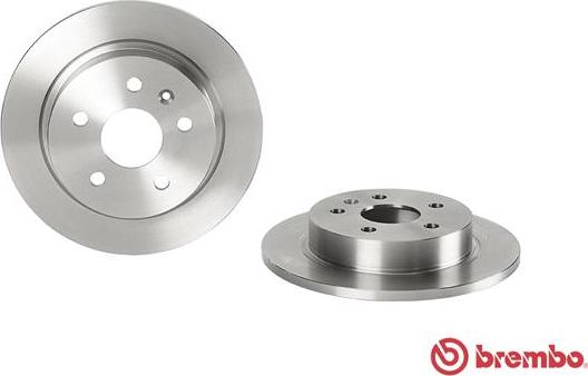 Brembo 08.A970.10 - Тормозной диск autospares.lv