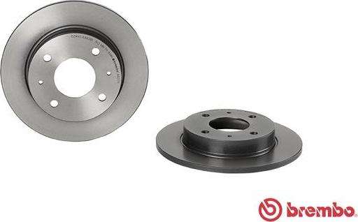 Brembo 08.A607.11 - Тормозной диск autospares.lv