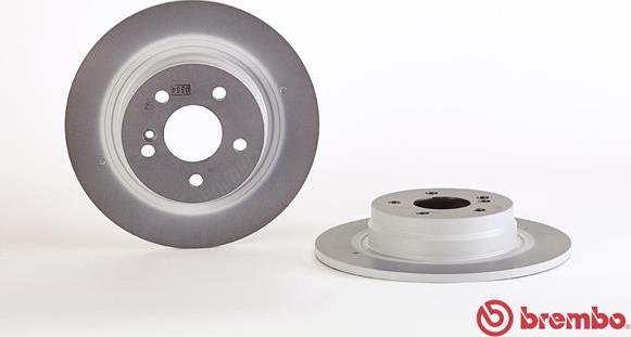 Brembo 08.A612.41 - Тормозной диск autospares.lv