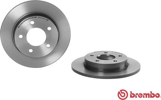 Brembo 08.A029.11 - Тормозной диск autospares.lv