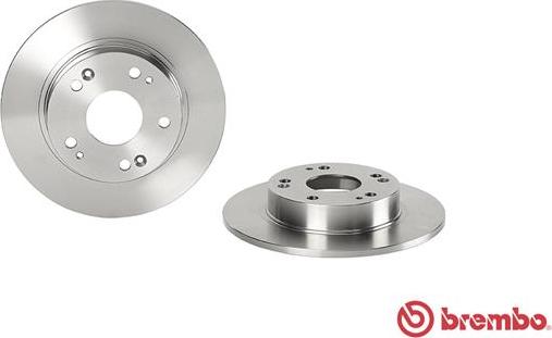 Brembo 08.A147.10 - Тормозной диск autospares.lv